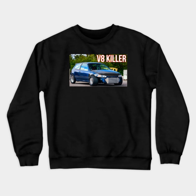 V8 killer 😈 Crewneck Sweatshirt by Fleek~Shop13♤